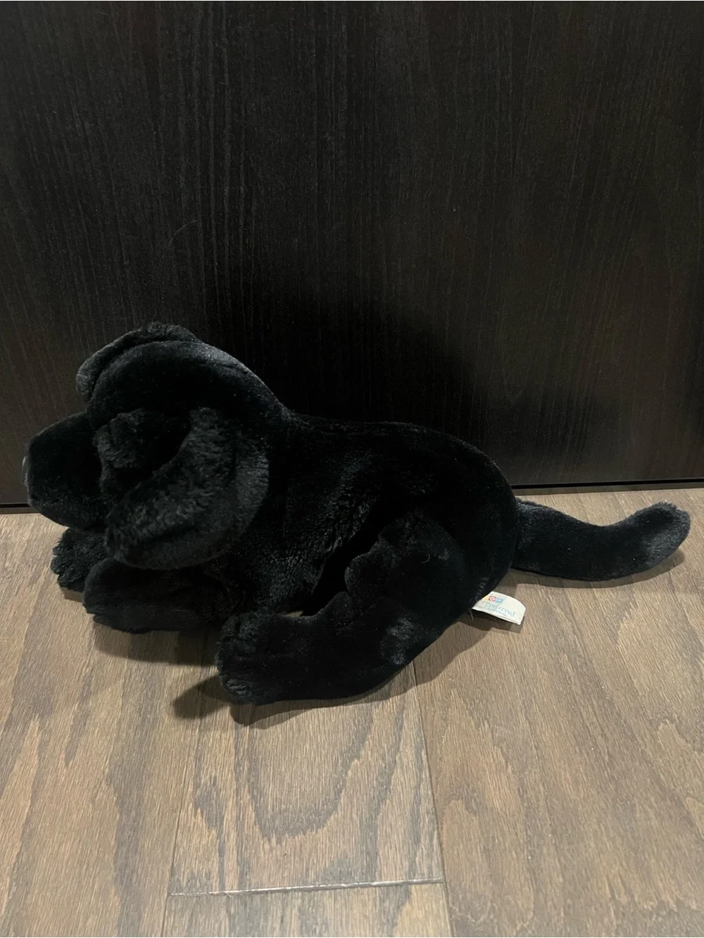 Kids Preferred Black Lab Dog Plush Stuffed Animal Floppy Beanbag